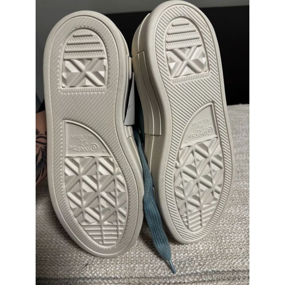 Converse All Star Cruise Sage Green Platform Sneakers NWT Womens Size 6 - Picture 2 of 4